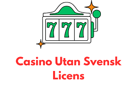 Online Casino Utan Svensk Licens - Din Guide till Spel